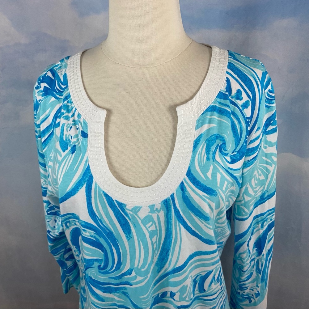 Lilly Pulitzer Cotton Mini Dress Size Large - Picture 3 of 6
